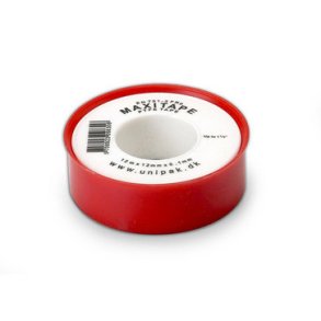 Maxitape packtejp Unipak vatten/olja, 12m x 12 mm x 0,100 mm