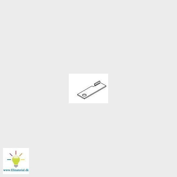 Beslag f iso-afdkn t/b 0.5m