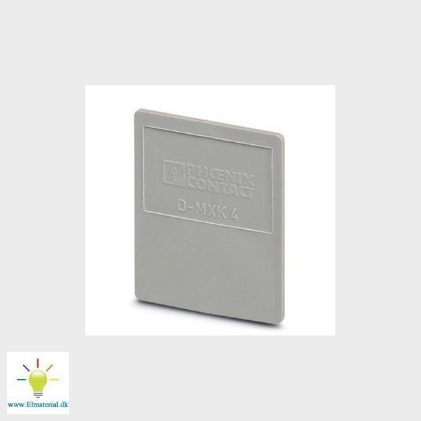 Endeplade D-MXK 4