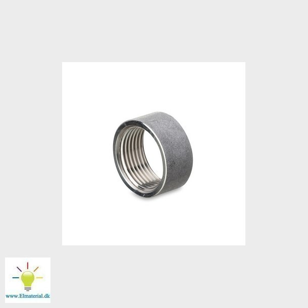 Halvmuffe, 1.4404, 40 bar 1/4"