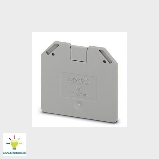 Endeplade D-UT 16
