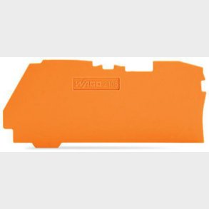 &Auml;nd- och mittpl�t 1 mm, orange 2106-1292