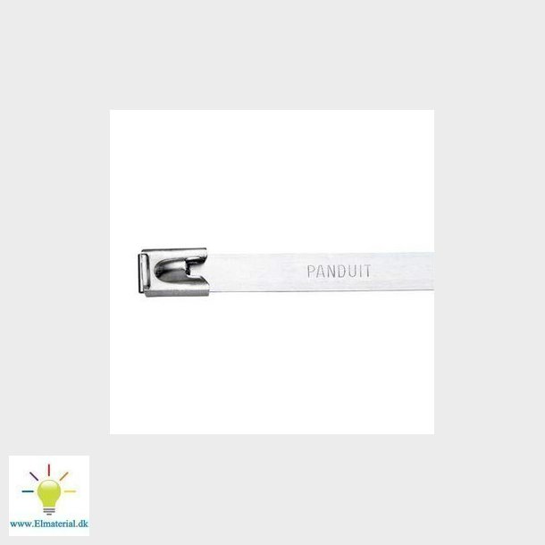 Kabelbinder Aluminium Selvlsende hoved afrundede kanter 7,9X140MM pakke a 50 stk