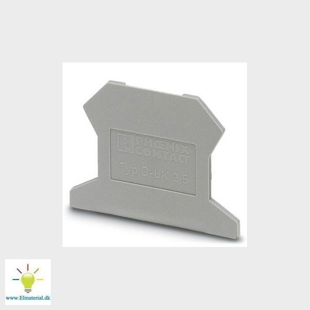 Endeplade D-UK  2,5