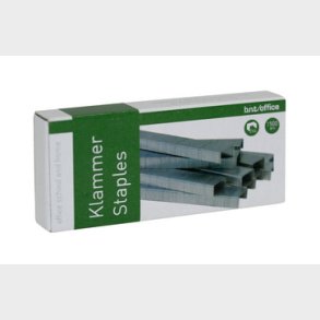 Klammer bnt/Office 21/4 st�l 1500 st/f&ouml;rp