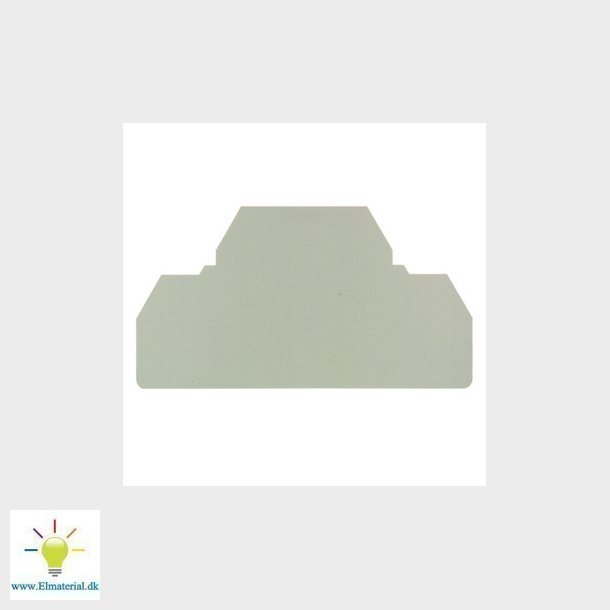 Endeplade parti orange zap ZDK1.5 167430 El og vvs materialer