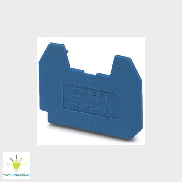 Endeplade D-MT 1,5-QUATTRO BU