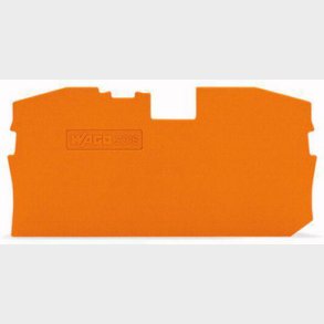 2L-End/mellanplatta orange B=1 mm, H=36,5 mm D=73 mm