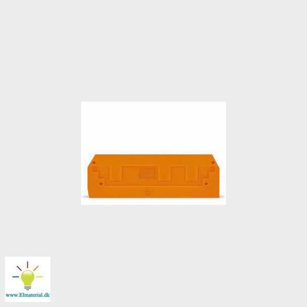 Ende-og mellemplade 6Q orange    282-339