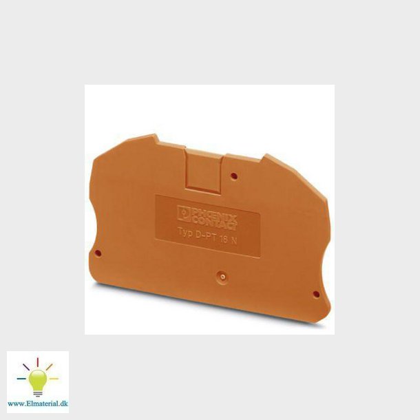 Endeplade D-PT 16 N OG