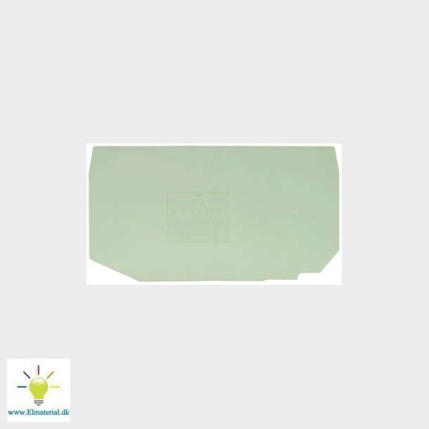 Endeplade APFN 16/35 GR