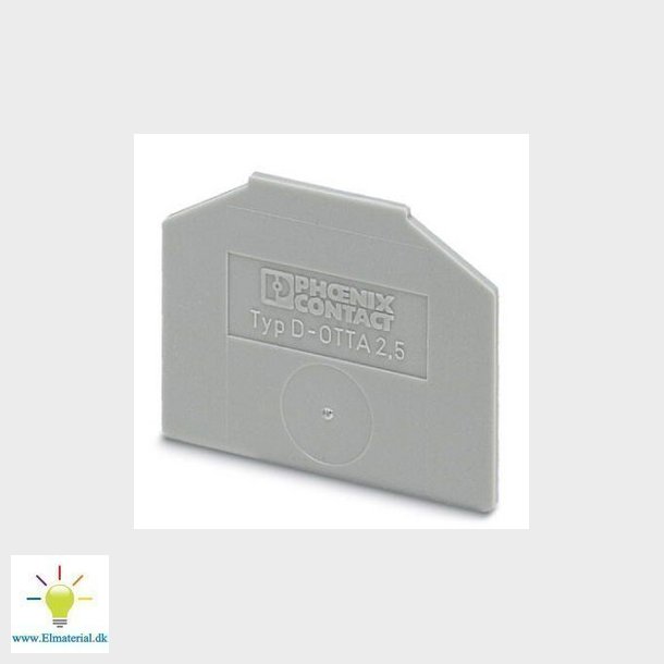 Endeplade D-OTTA  6-T