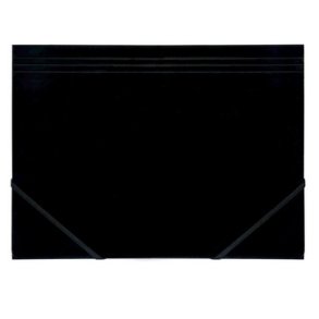 Kartongmapp Q-Line A4 svart