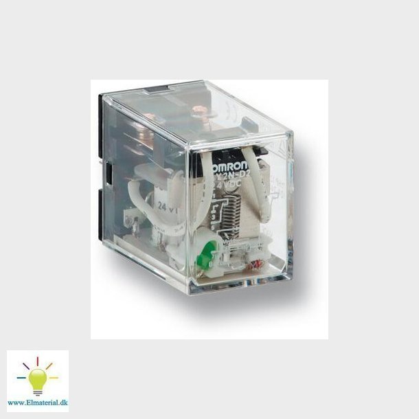 Hold-down clips, for LY reler med buit-i RC-kredslb (-CR modeller), for tilbage-monteringssoklerne