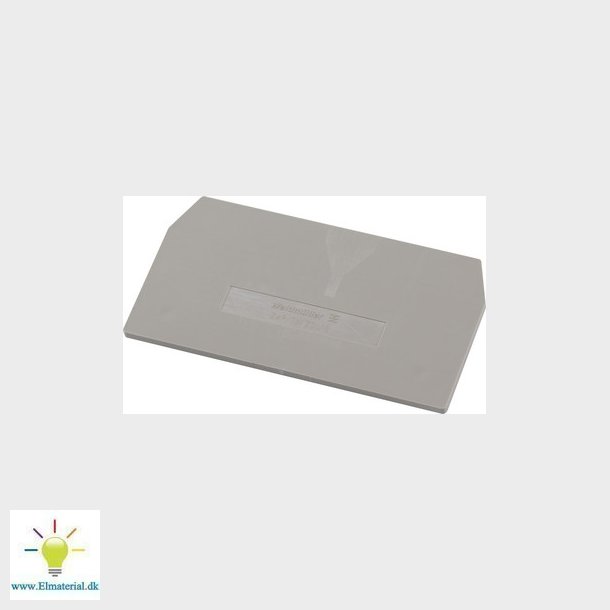 Endeplade zap/tw ZDU16 BE 174515 El og vvs materialer