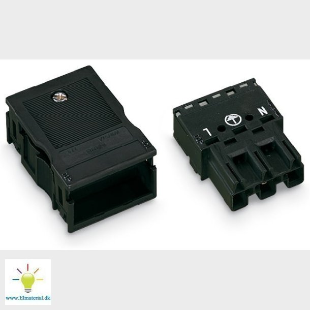 Hanstik 3P M/Afl. Kappe Sort