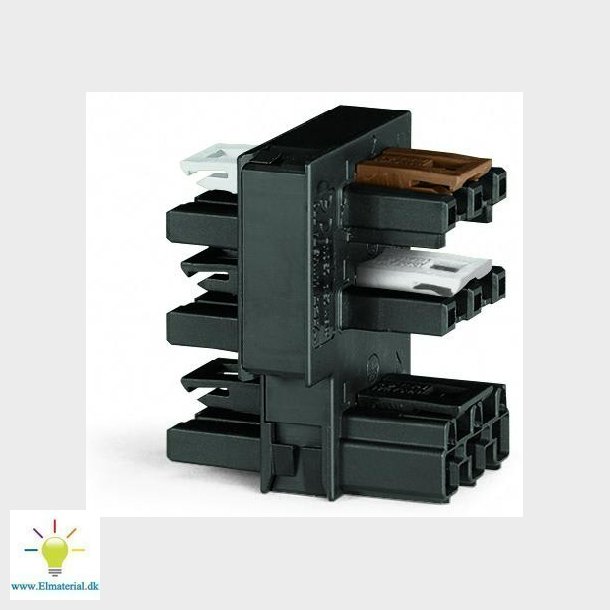 Afgreningsblok 3P T/Kronetnd.