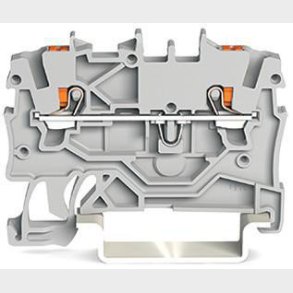 2-ledargenomf&ouml;ringsplint 3,50 mm Push-In plint gr�