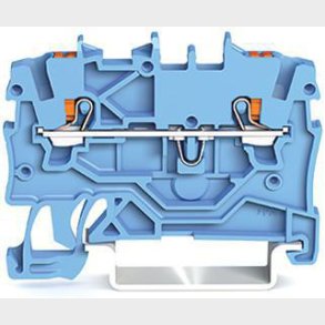 2-ledargenomf&ouml;ringsplint, man&ouml;verknapp 1 mm2, bl�
