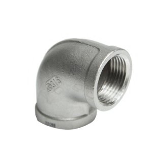 Vinkel 90&deg; 1,4408, 20 bar 1/8 uttag/sockel