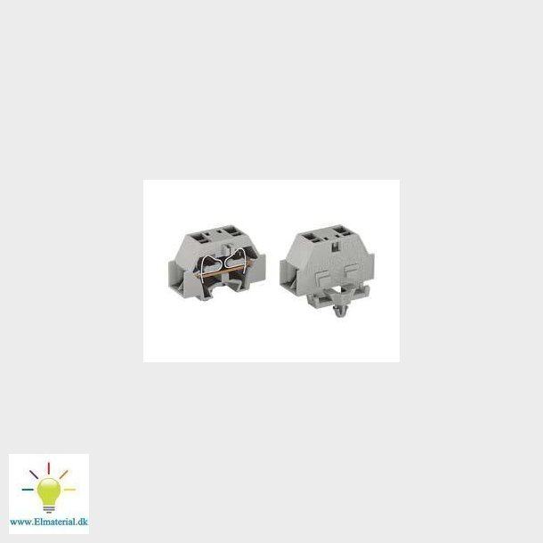 Miniklemme 4-L 2,5Q med fod orange  261-346