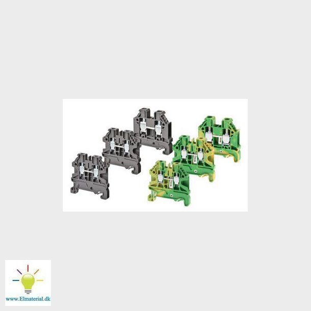 Markant Etiket til klemrkker 6 mm2 skruer modeller, 10 plastetikettermArkeret sekventielt 61-70 XW5