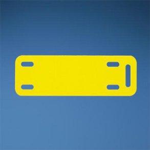 ID-skylt 76,2x25,4mm gul rl500 El- och VVS-material