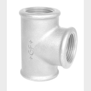 Tee galvaniseret 1/2