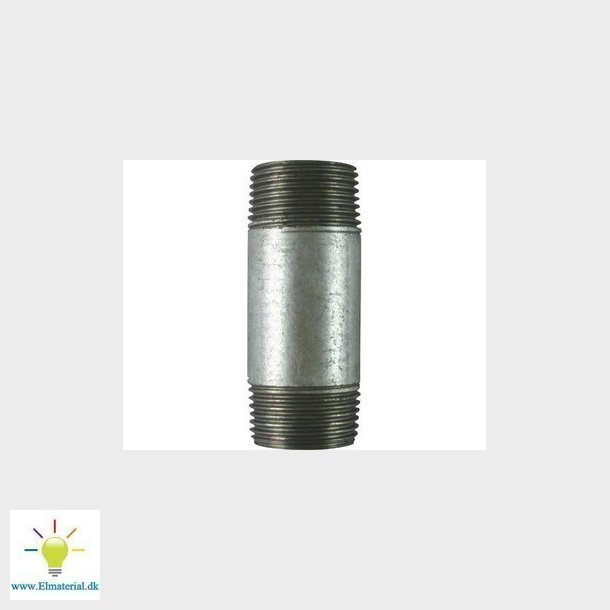 Nippelrr galvaniseret 50 mm X 1