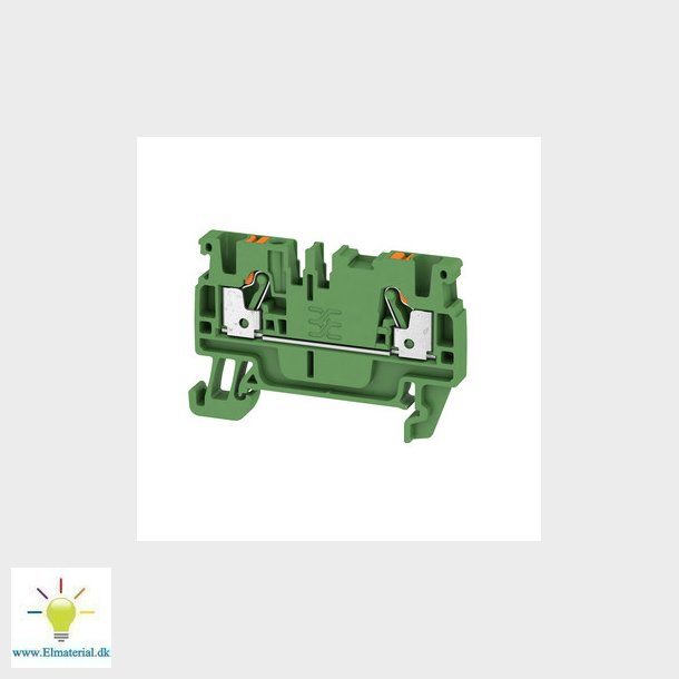 Gennemgangsklemme A2C 2.5 GN grn