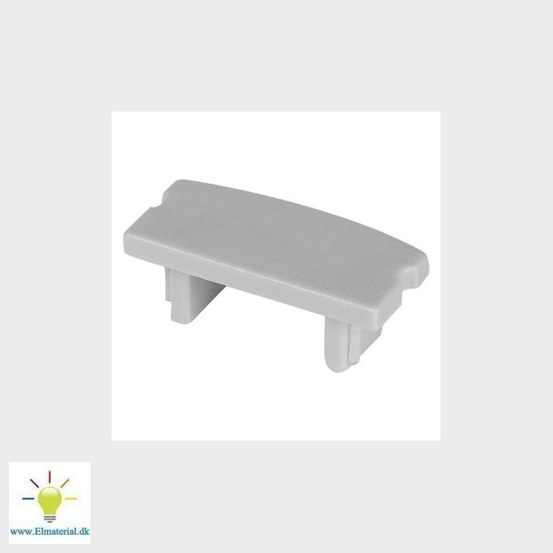 Endestykke til profil PF04 - 2 stk.