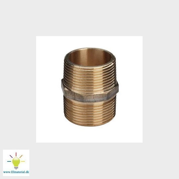 Viega brystnippel 14" rdgods