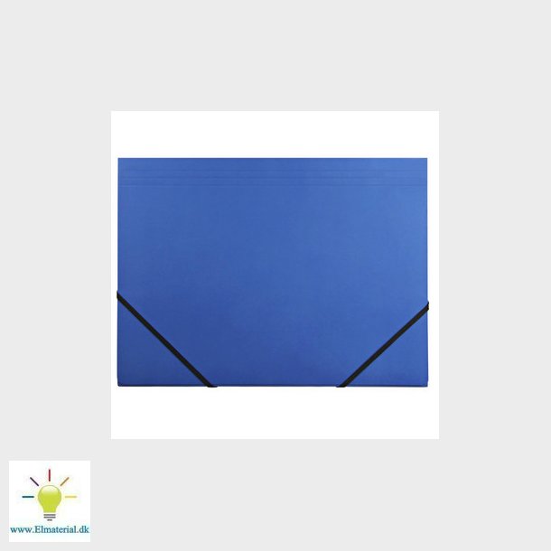 Kartonmappe Q-Line A4 bl