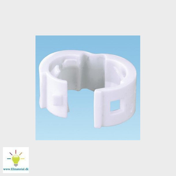 Patchkabel mrkning hvid pk 25 stk