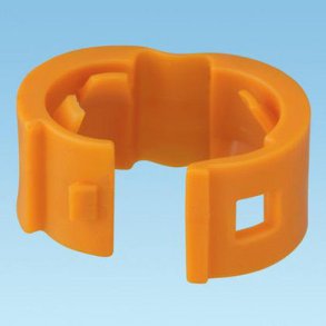 Patchkabel m&auml;rkning orange pk 25 st