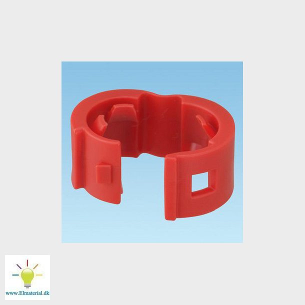 Patchkabel mrkning rd pk 25 stk