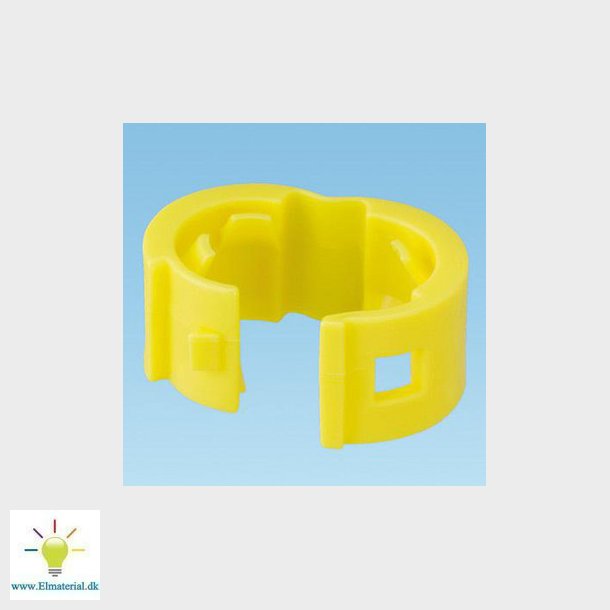 Patchkabel mrkning gul pk 25 stk