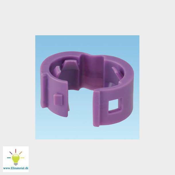 Patchkabel mrkning violet pk 25 stk