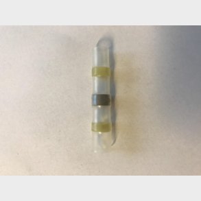 L&ouml;dhylsa med sm&auml;ltbar pl�tring och limgul 4,0-6,0 mm2