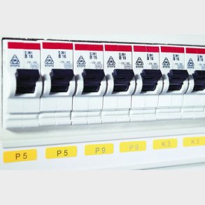 Komponentetikett 15 x 9 gul f&ouml;r TT431 skrivare
