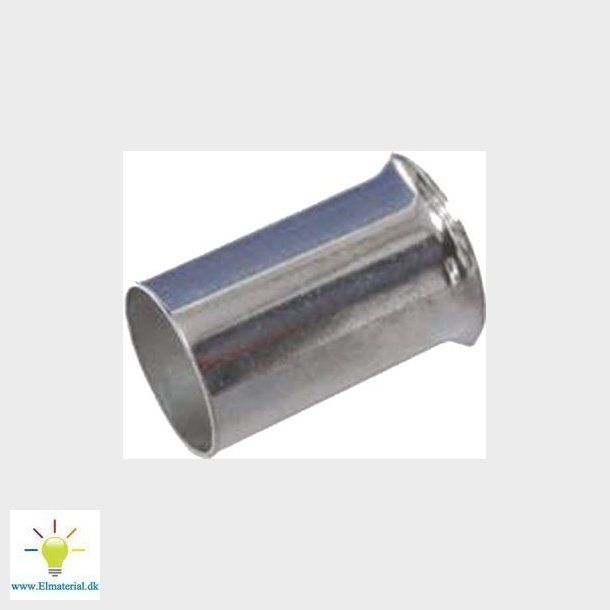 Usioleret terminalrr 0,5mm2 L=8mm