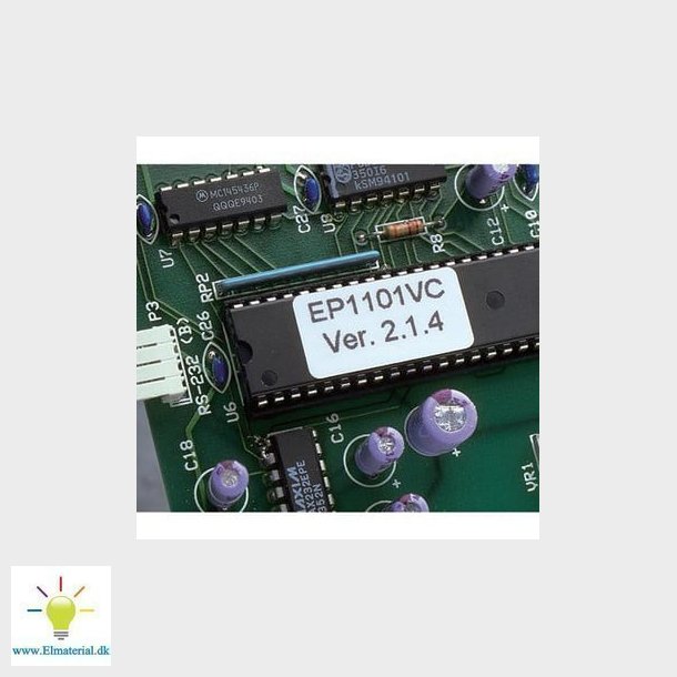 Komponent label 25 X 12mm Thermor Transfer RL10000