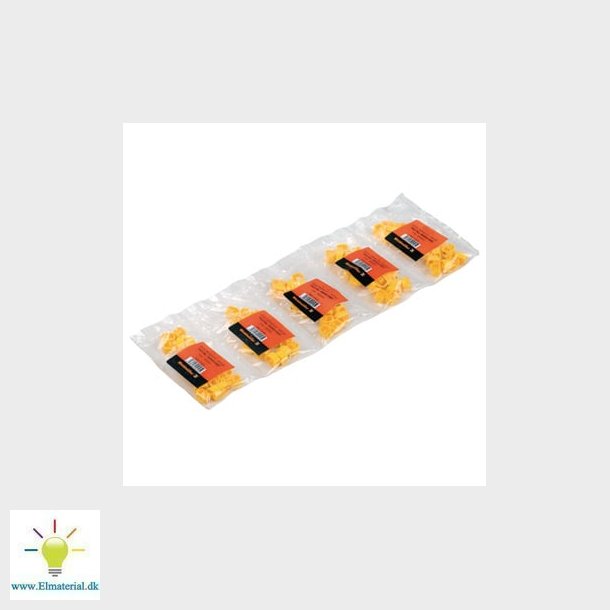 Ledning mrk cli 1-3 gul/sort 6 (P200)