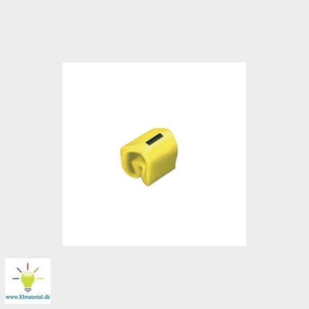 Ledning mrk cli 02-3 gul/sort jorange (P200)