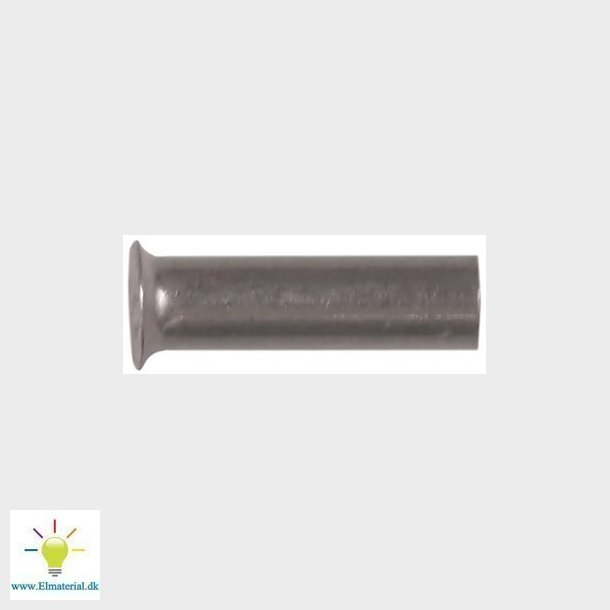Uisoleret terminalrr B0,75-10ET, 0,75mm2 L10