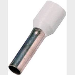 Isolerat anslutningsr&ouml;r vit 0,75mm2 L=10mm