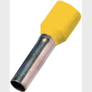 Isolerat plintr&ouml;r gul 1mm2 L=10mm