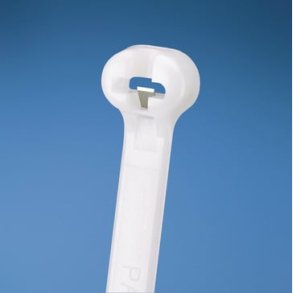 Buntband med st�l 2,4X102 mm i f&ouml;rpackning om 1000 stycken vit