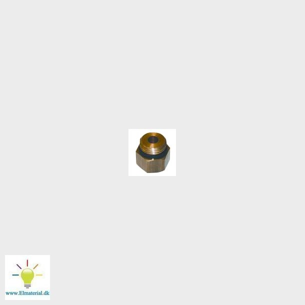 Muffe smedet  Halv lgd  S 1/2