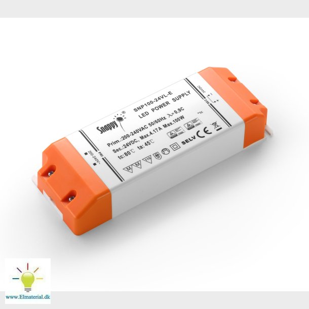 Led-drivrutin Snp 100W 24V